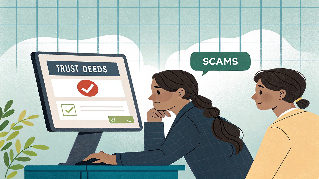 신탁등기 주의사항 및 사기 예방 방법