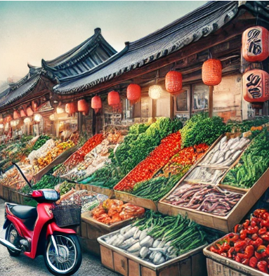 6시내고향 내토시장 장칼국수 소등뼈탕