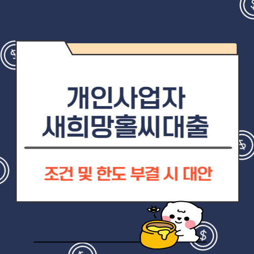 개인사업자 새희망홀씨대출