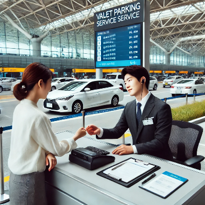 주차 대행 서비스 이미지