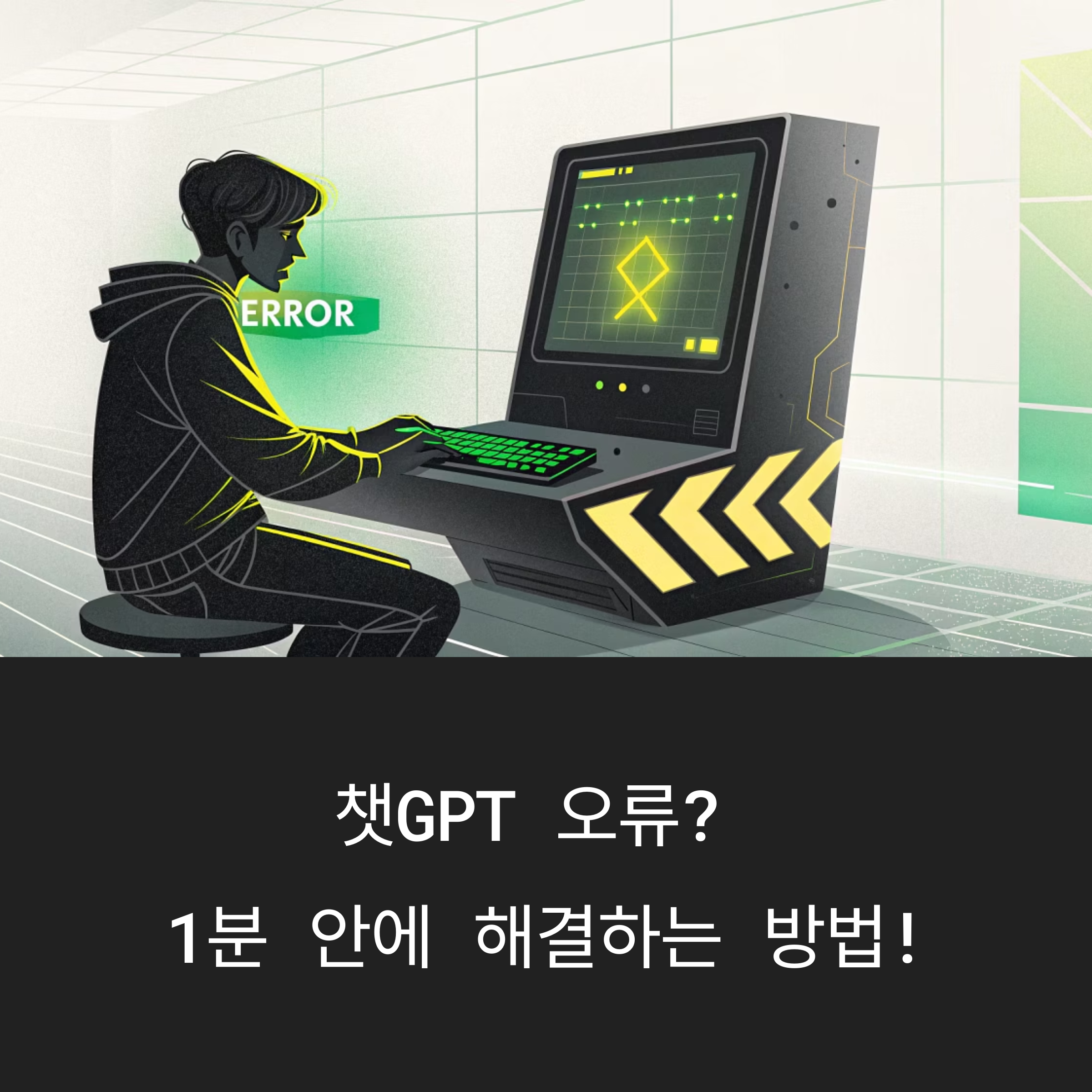 챗GPT 오류? 1분 안에 자가 진단하고 끝내는 꿀팁 공개!