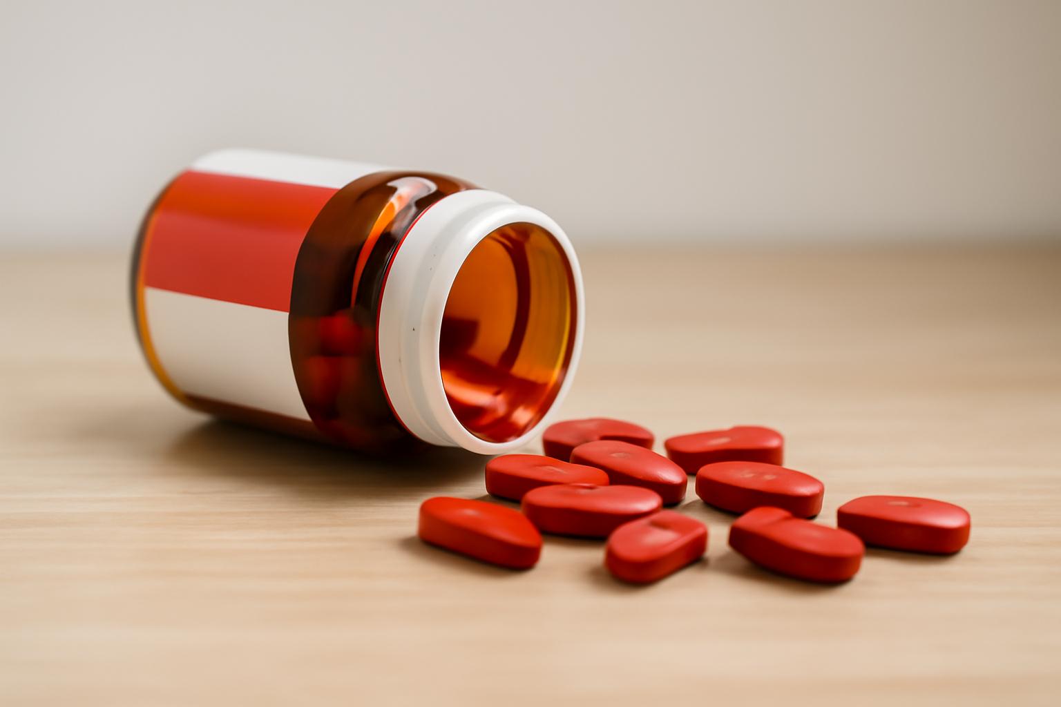 초등학생 타이레놀 알약