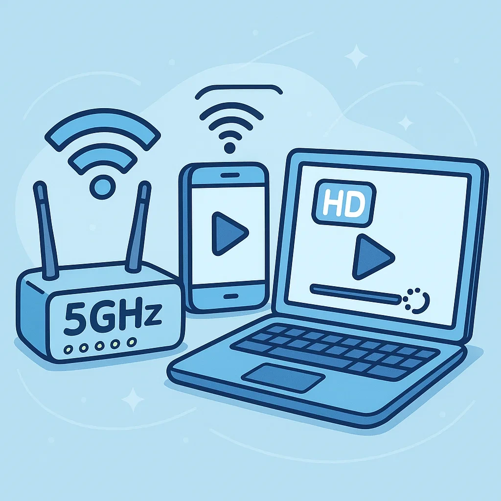 고화질 팁 & 네트워크 빠르게 연결하는 법