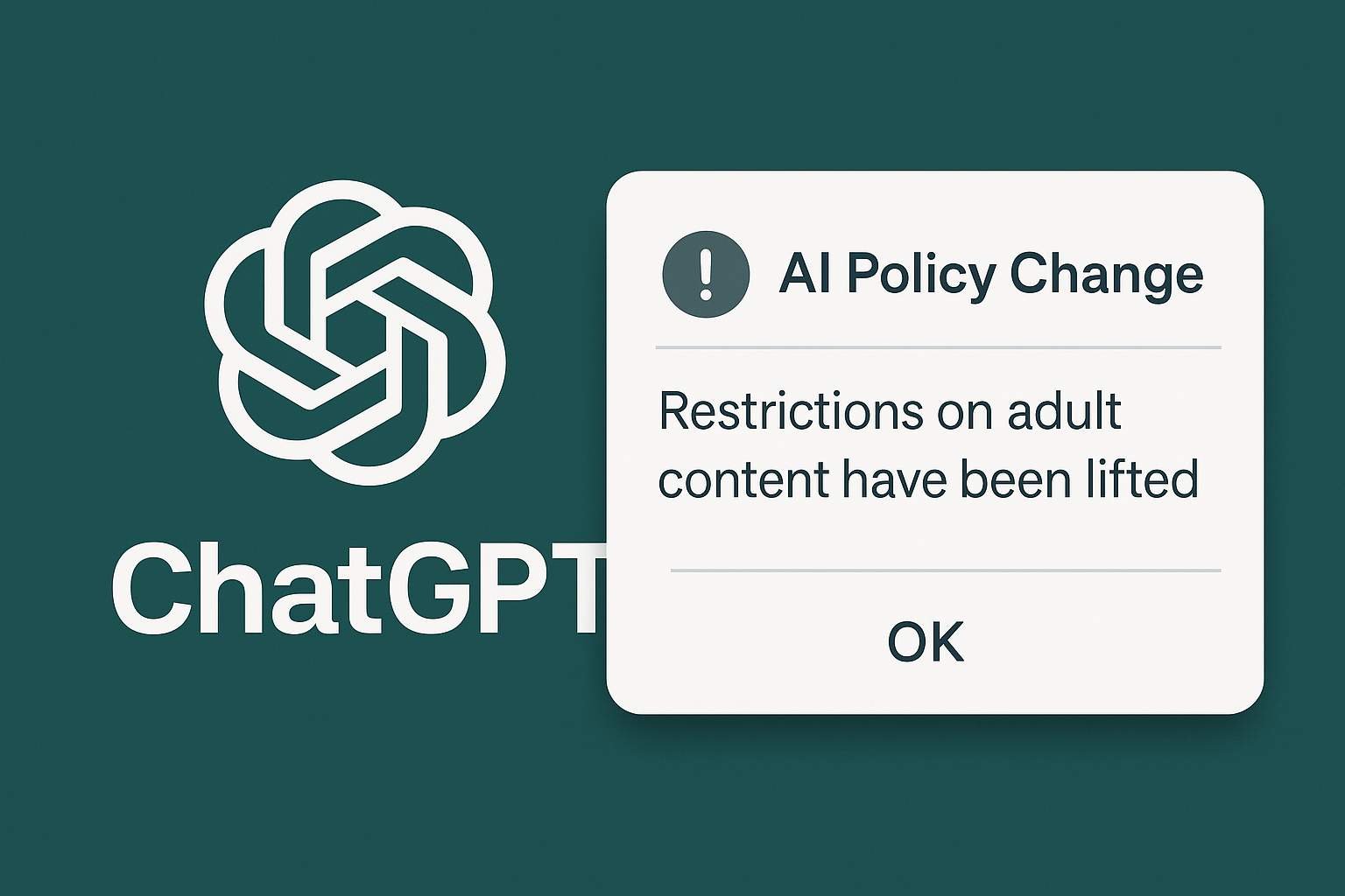 오픈AI, 12월부터 챗GPT에서 제한적 성인 콘텐츠 허용