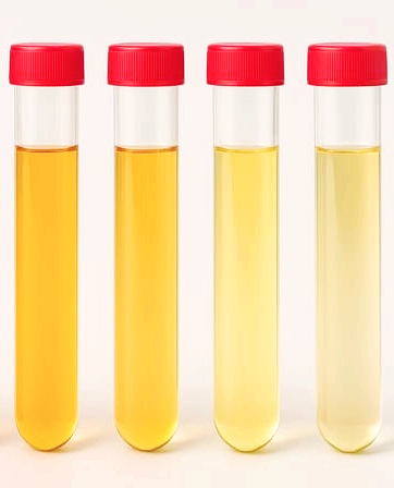 소변 색깔로 보는 건강