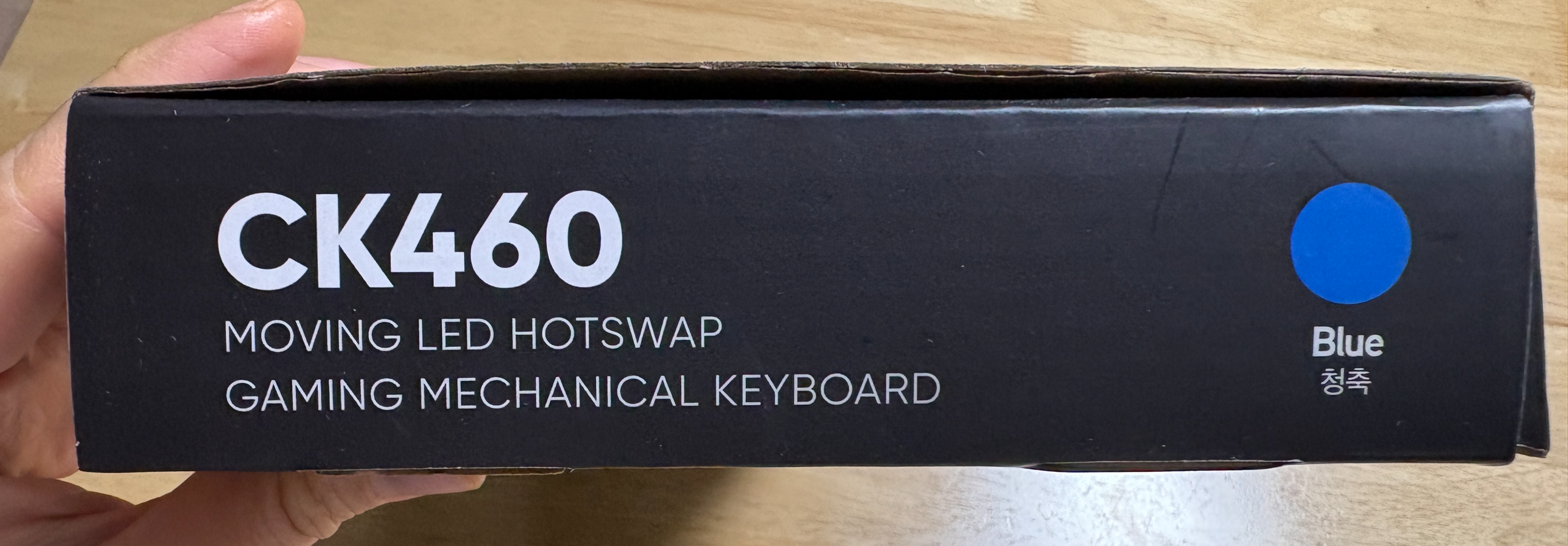 COX_게이밍_LED_청축_키보드