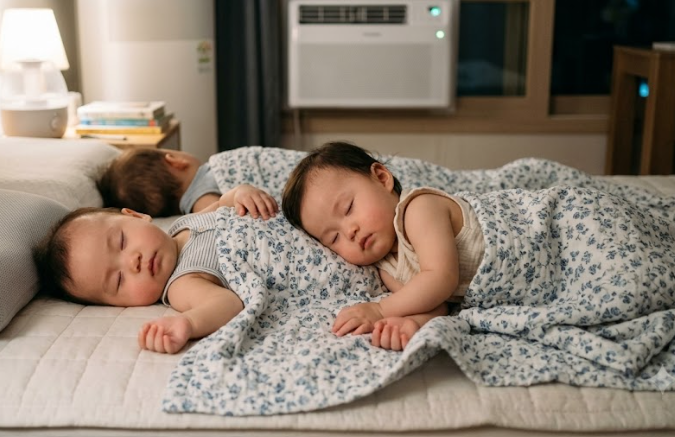 여름철 무더위 쌍둥이 땀띠·열꽃 방지