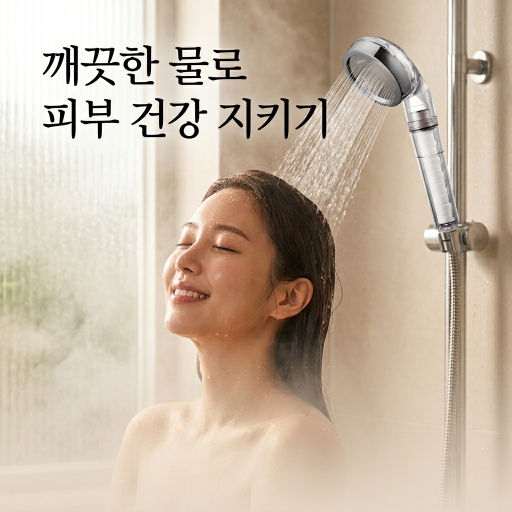 필터샤워기 고르는법 교체 후 피부 변화 만족
