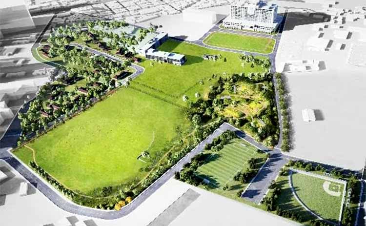 용산어린이정원 조감도