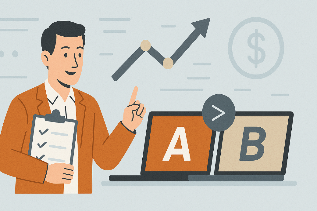 A/B 테스팅 전문가로 기업 전환율 개선 컨설팅 고수익 서비스 제공