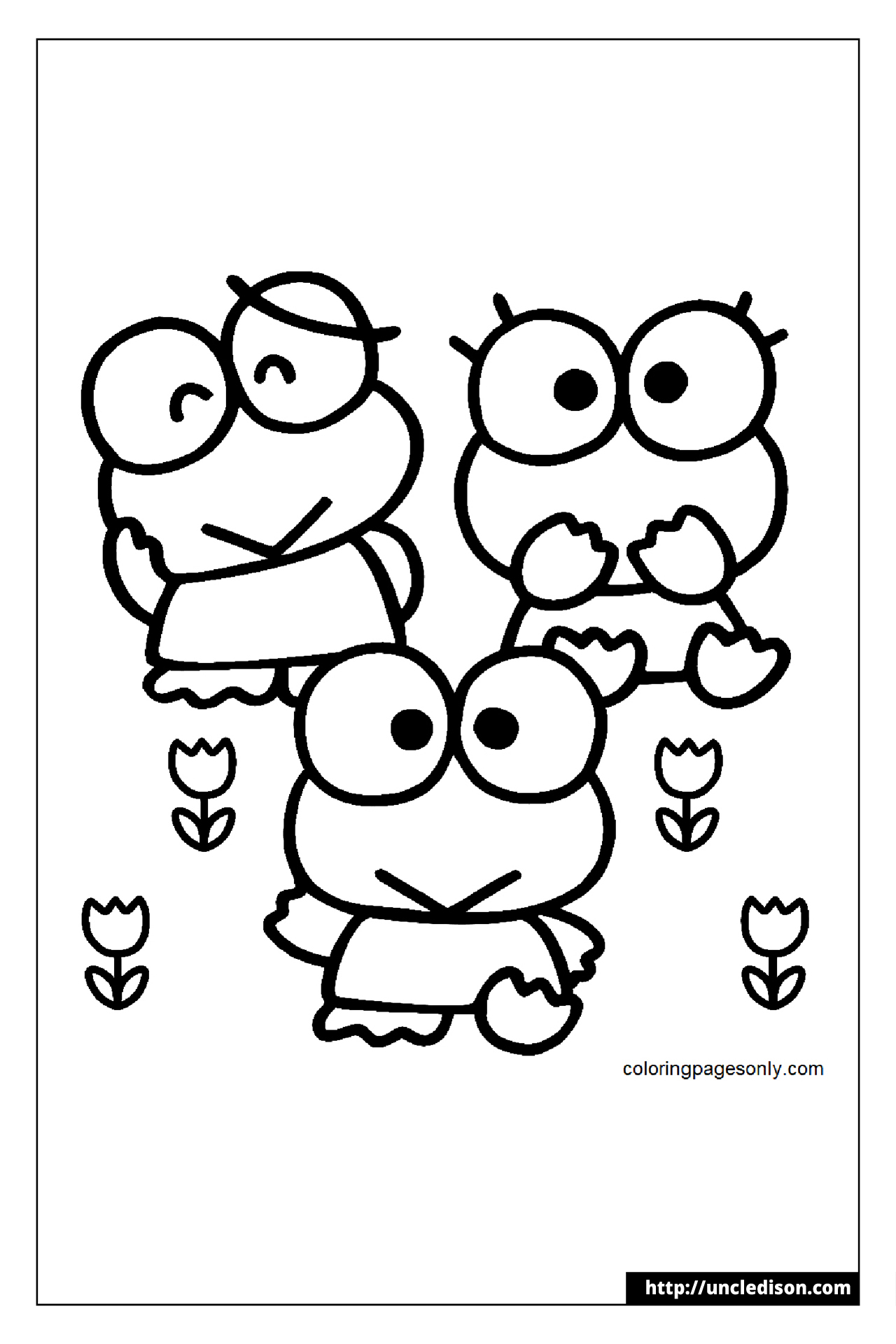 케로피 색칠공부 도안