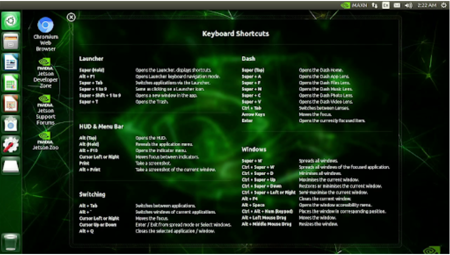 Jetson Nano 부팅 후 화면