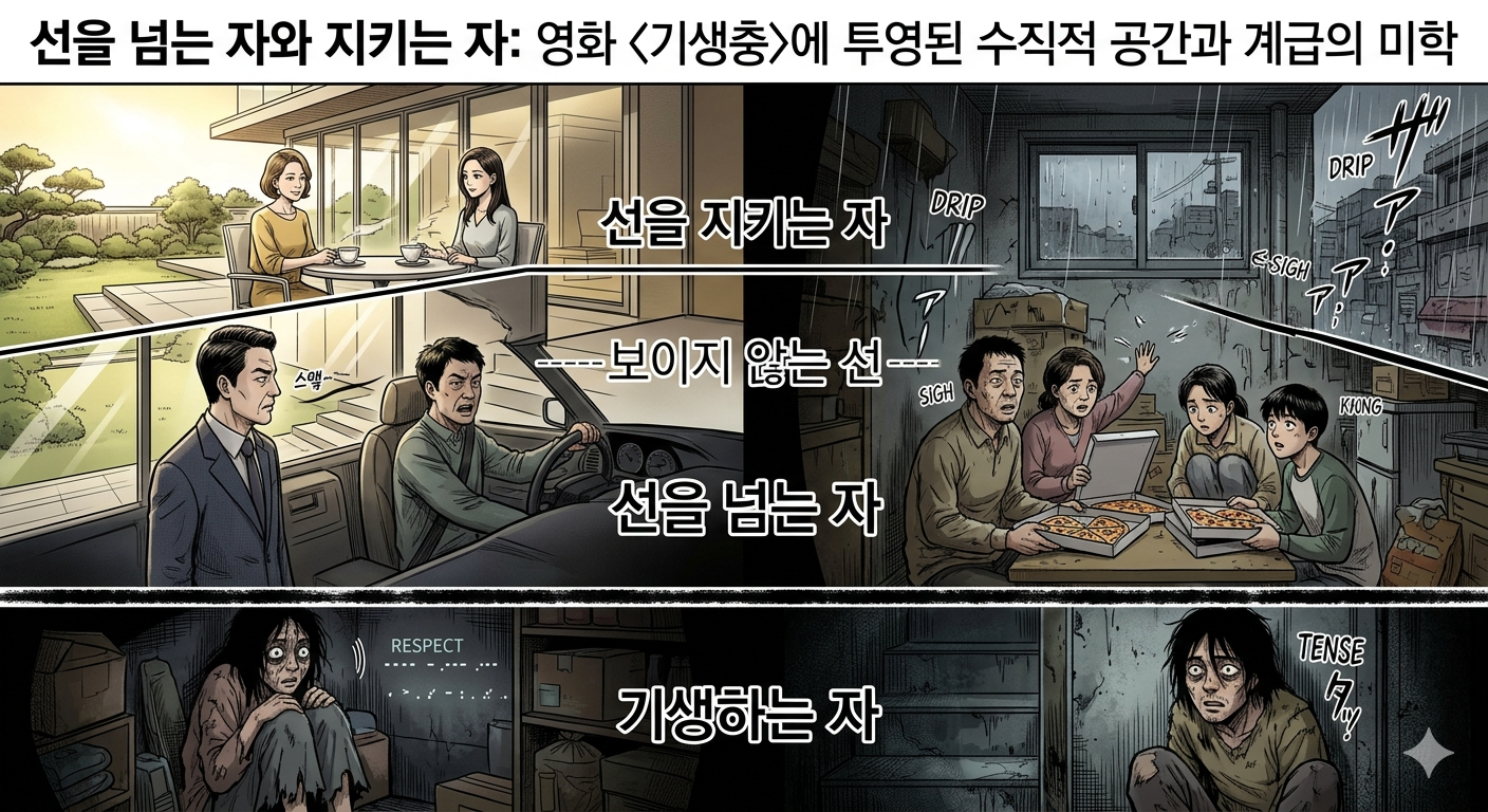 선을 넘는 자와 지키는 자: 영화 <기생충>