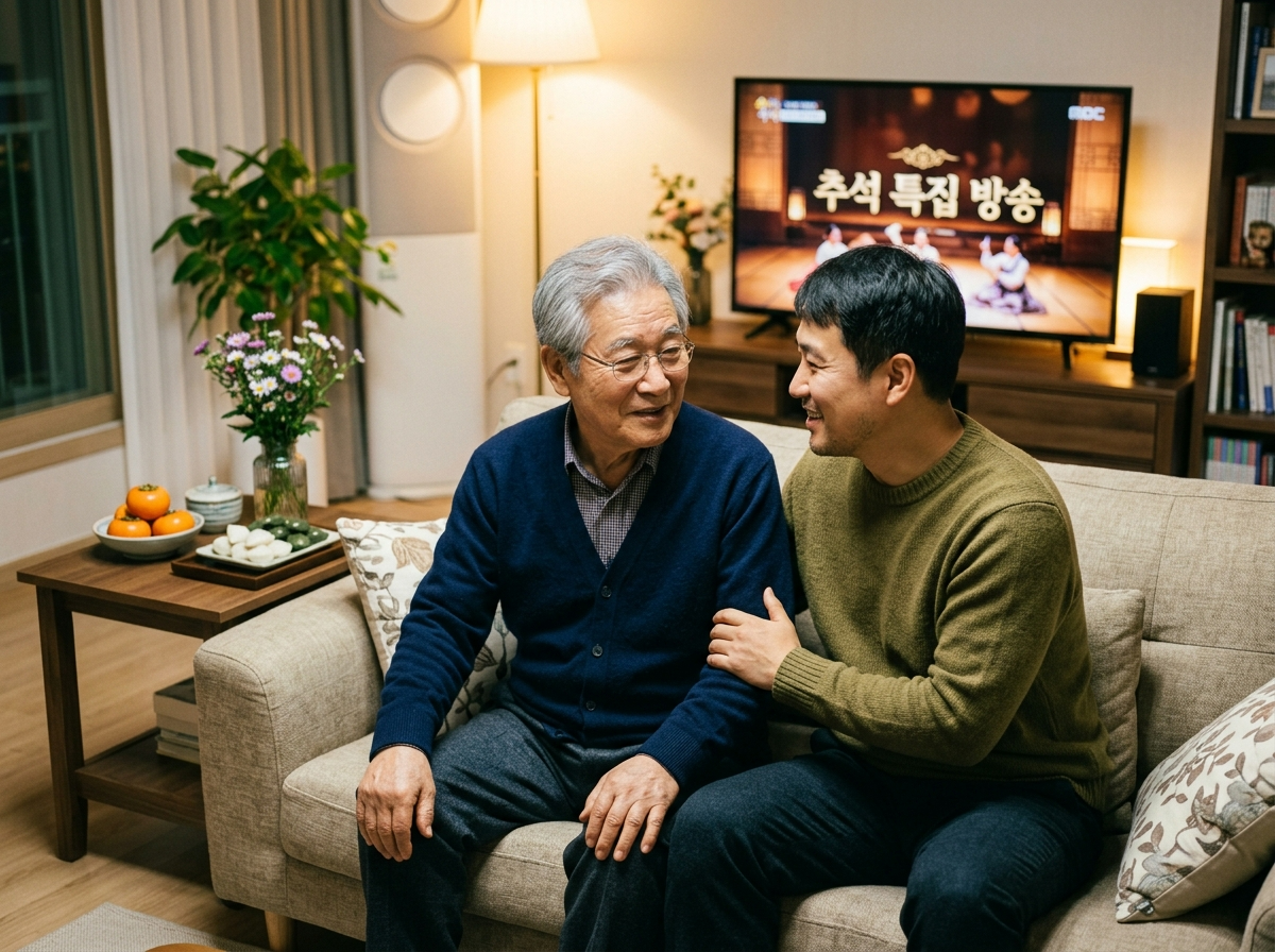 부모님 건강 체크리스트 추석 거실 대화