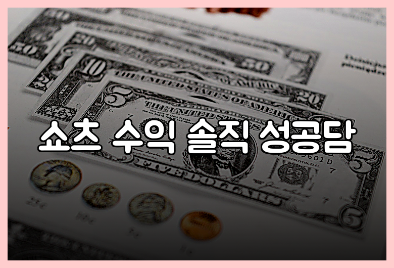 쇼츠 수익 솔직 성공담