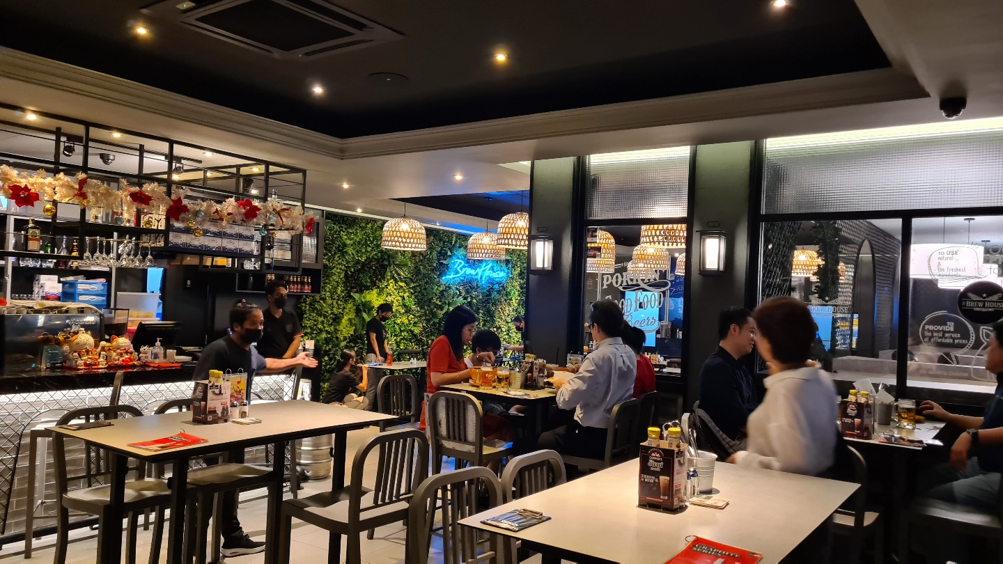 Brew House 내부 모습