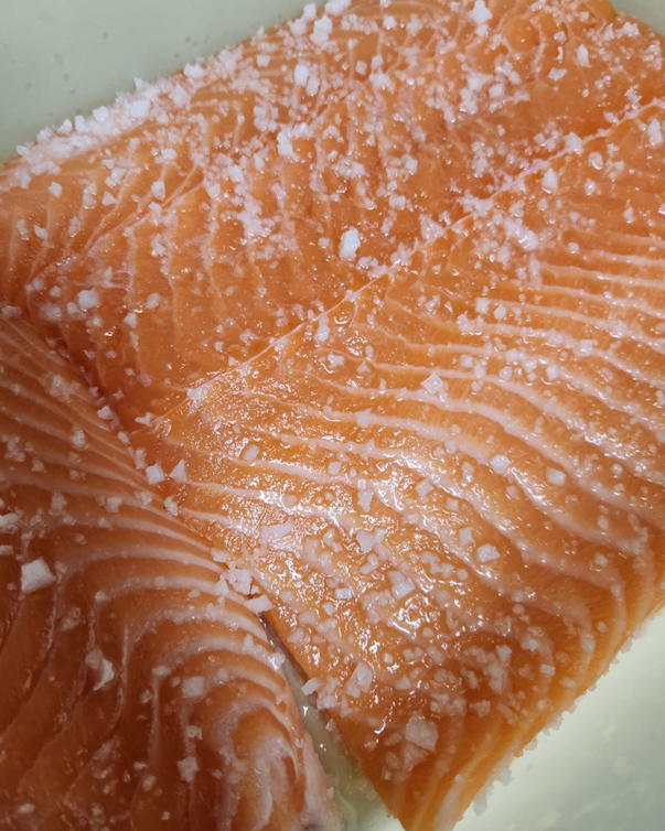 코스트코 연어 맛있게 먹는 법(+초간단 30분 소금 숙성법)