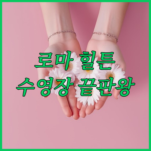 수영장과 스파 시설 좋은 로마 알레프..