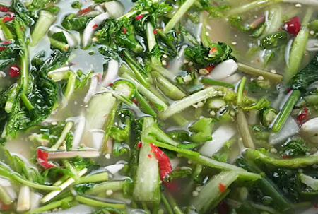 하얀 열무물김치 맛있게 담그는 법