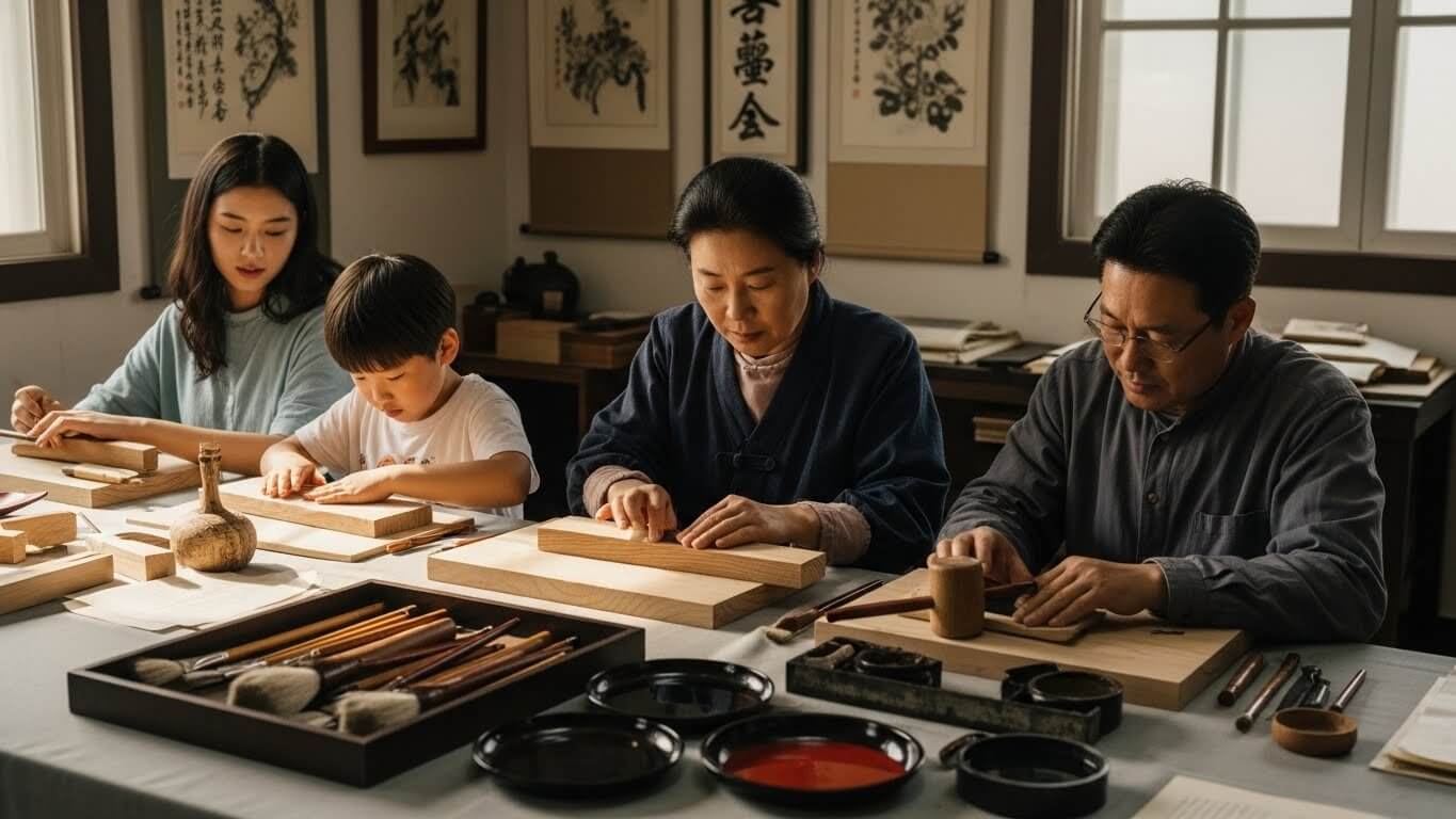 전통기술 체험 관련 사진