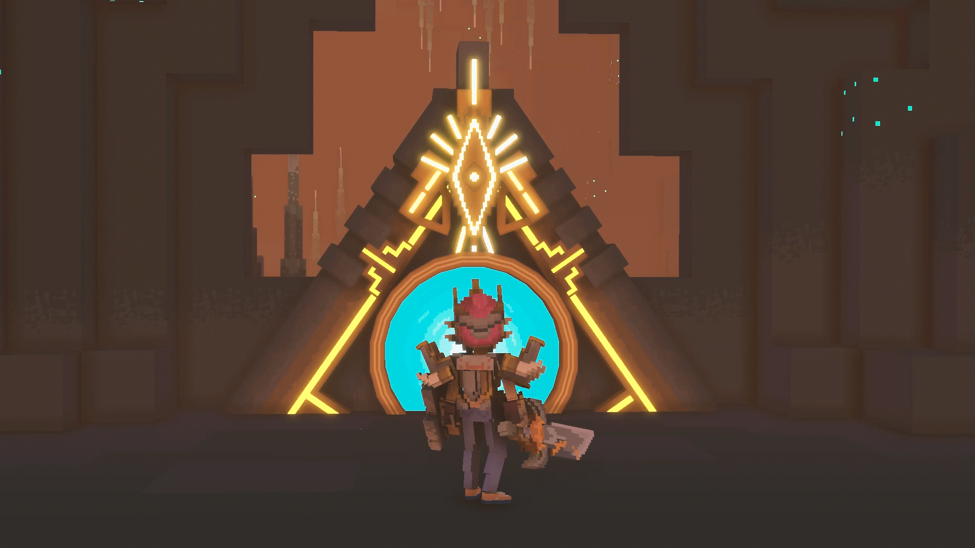 마을로 돌아가는 포털