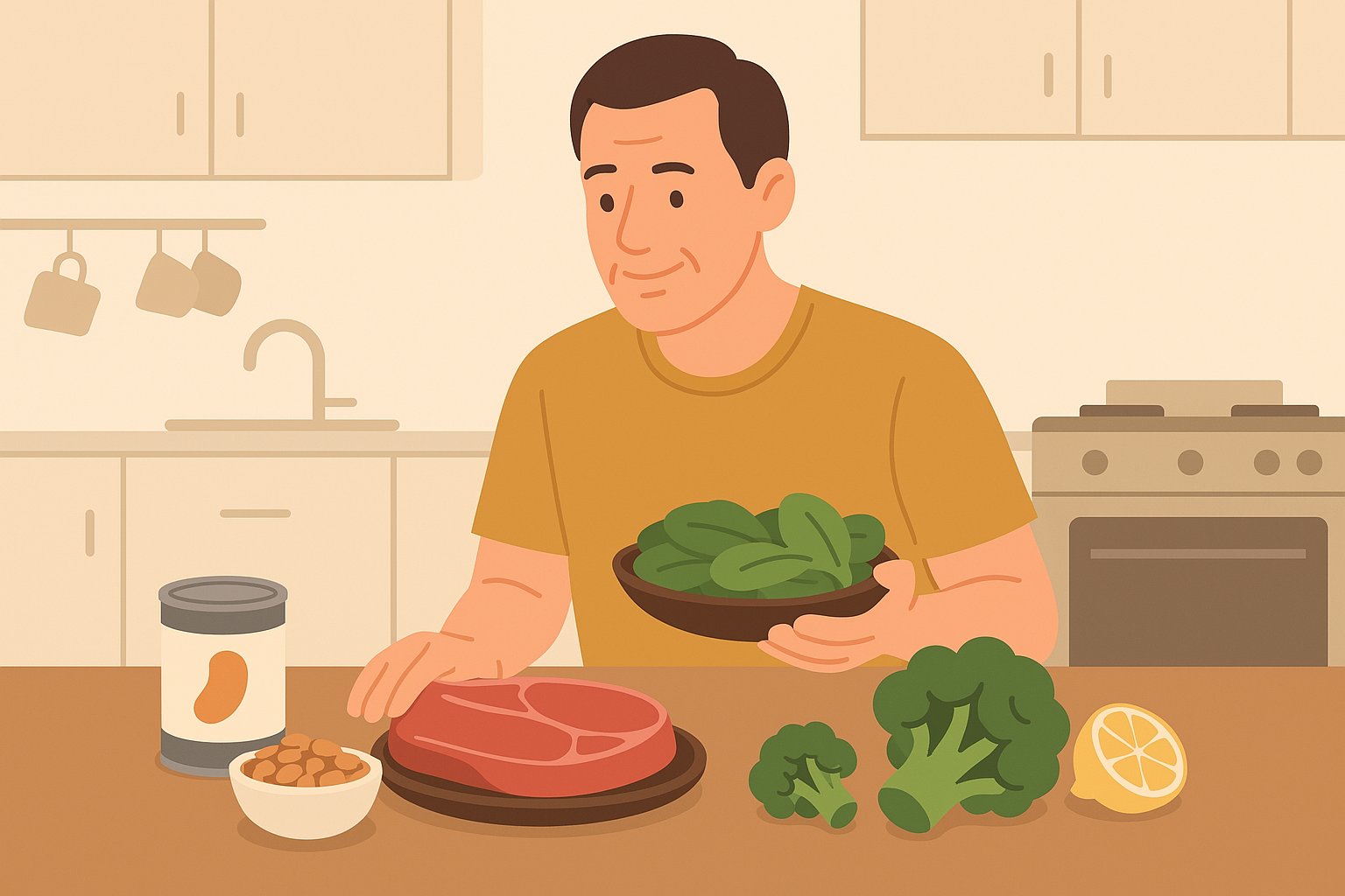 잦은 두통과 피로? 40대의 철분 부족 신호와 해결법