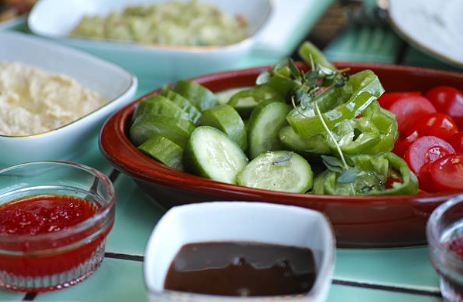 채소 샐러드 사진