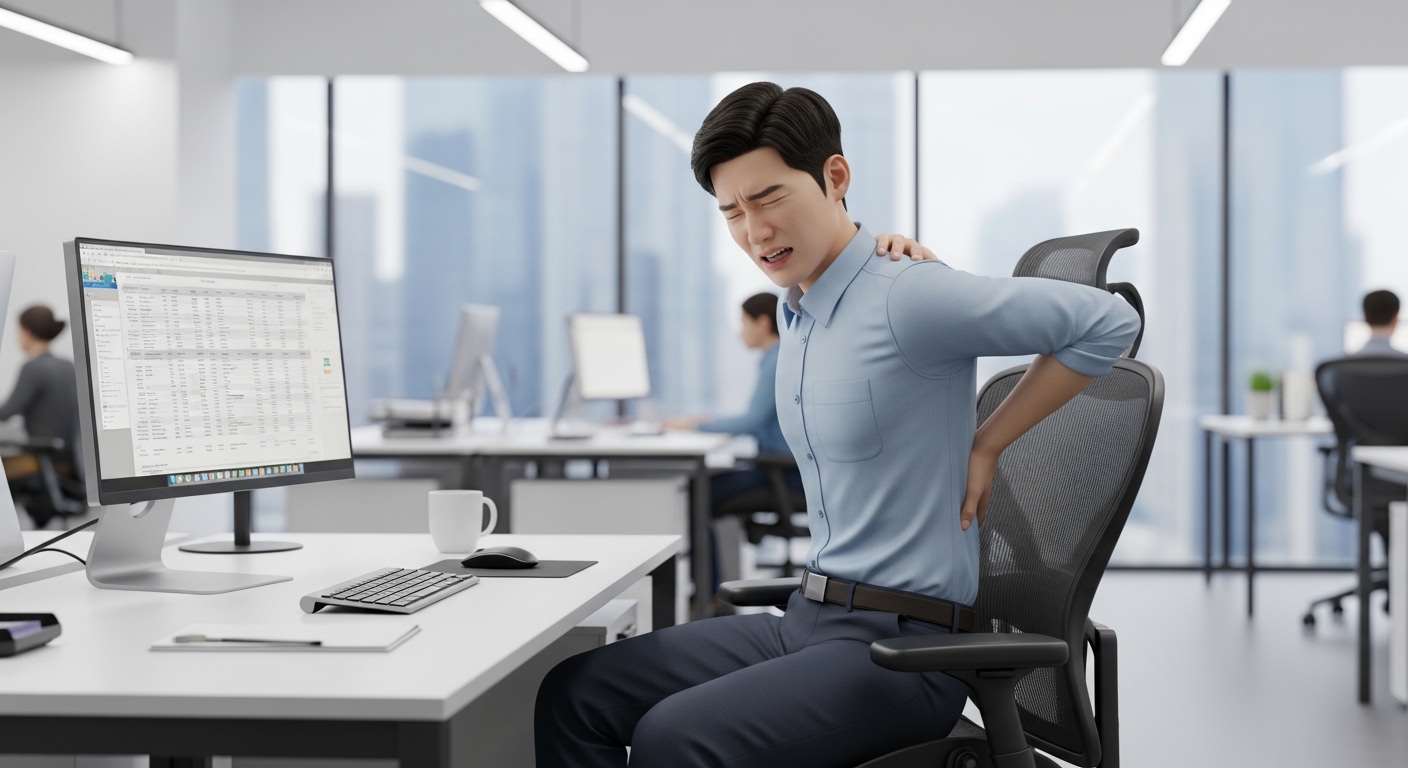 목디스크방사통, 담석증증상