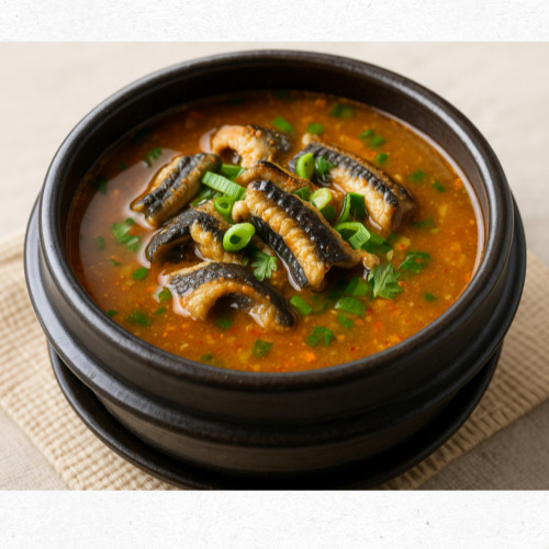 스태미너 보충에 좋은 뜨거운 장어탕