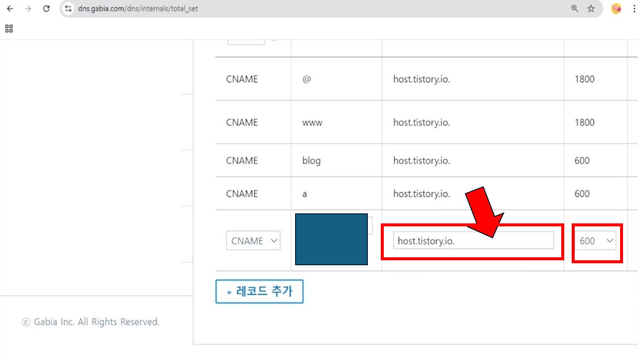 티스토리 하위도메인 만들기
