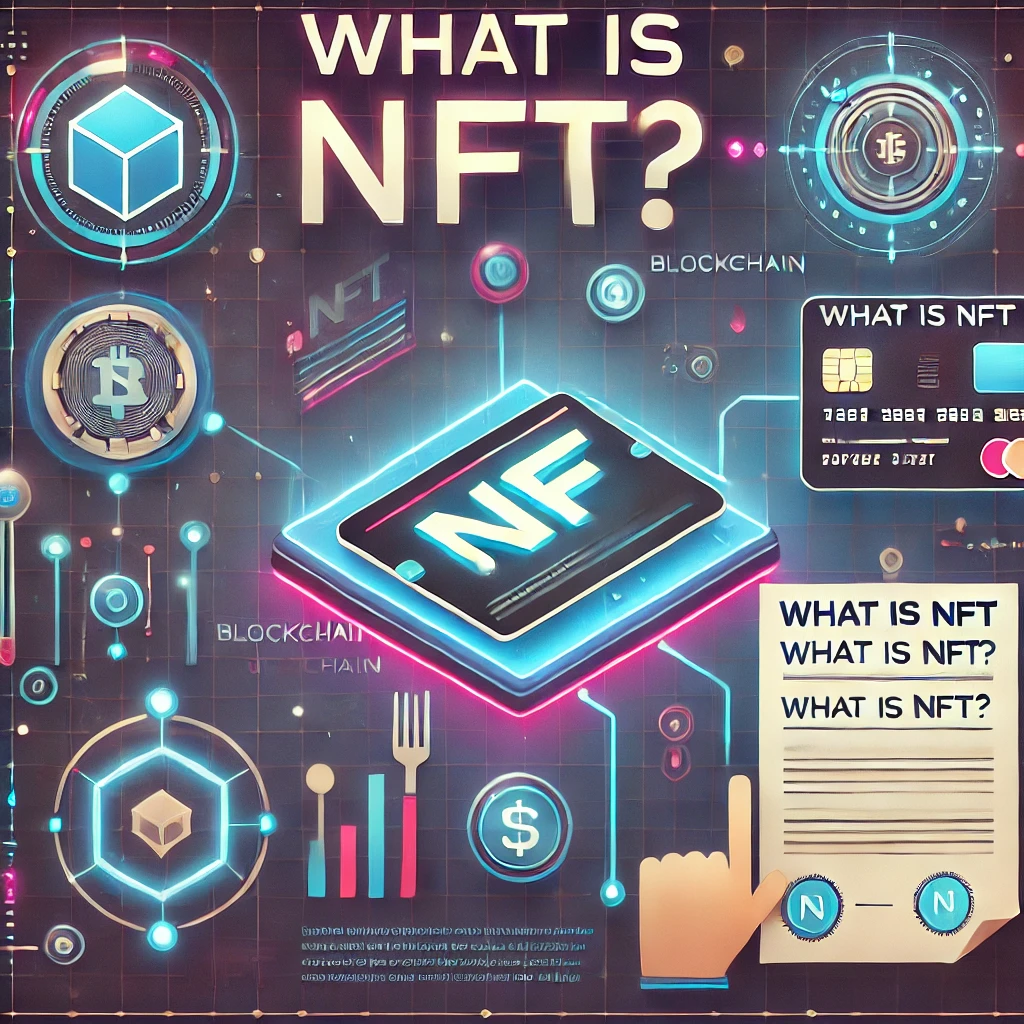 NFT 개념 설명용 인포그래픽 이미지