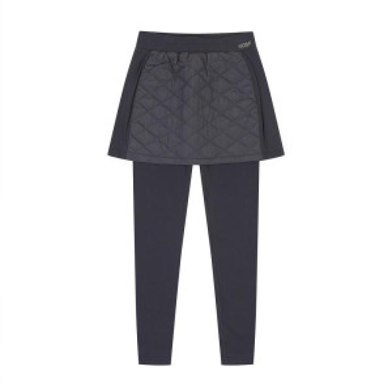 르까프 여성 패딩치마 레깅스 CHARCOAL