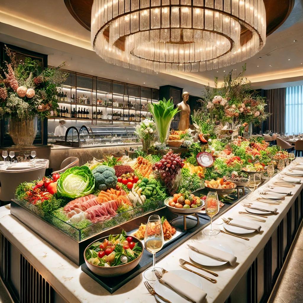 빕스 샐러드바 와인