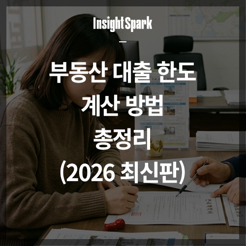 부동산 대출 한도 계산 방법