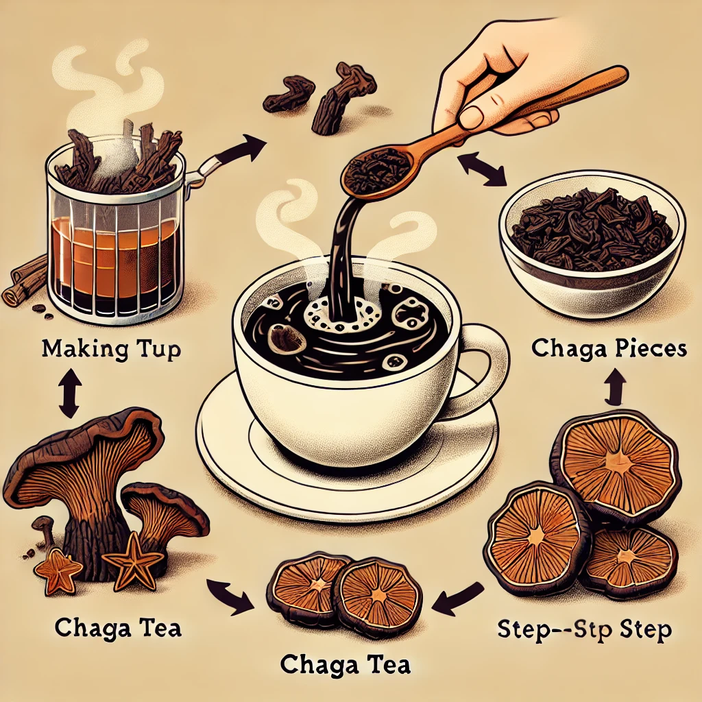 차가버섯 다이어트 효과: 추출물 vs. 분말&amp;#44; 부작용 없이 섭취하는 방법