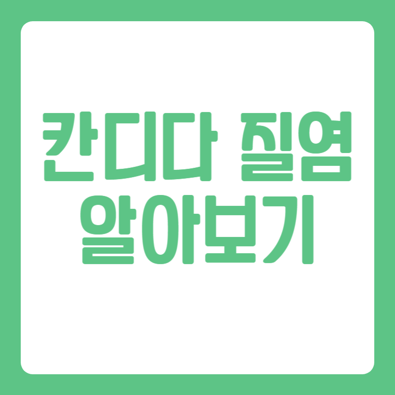 칸디다 질염