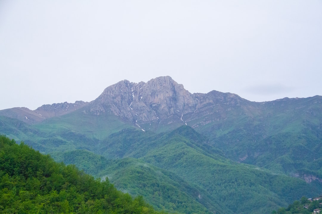 '산' (mountain)