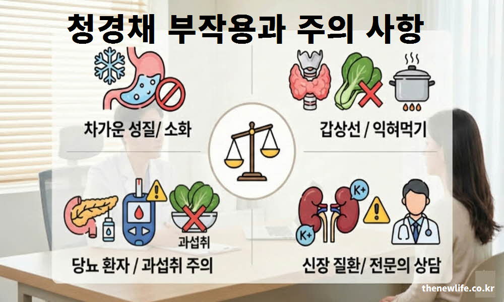 청경채 효능 부작용
