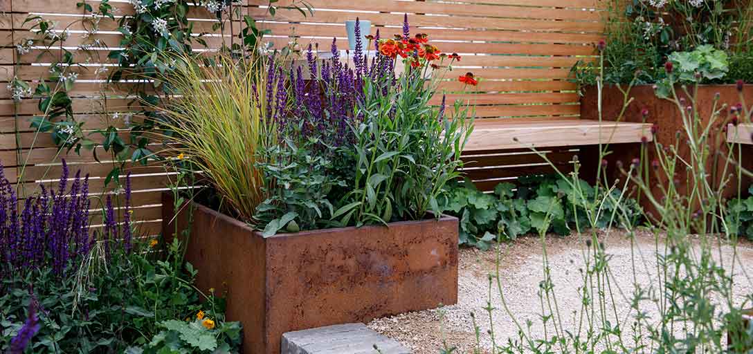 저유지 관리 정원 만들기