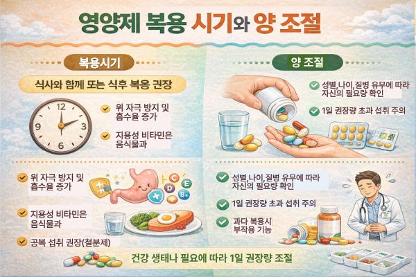 액상 비타민과 알약 생체 이용률 비교 관련 이미지