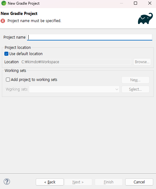 Eclipse Gradle Project