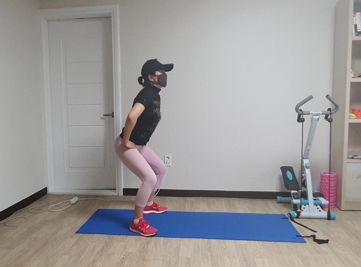 스쿼트 자세