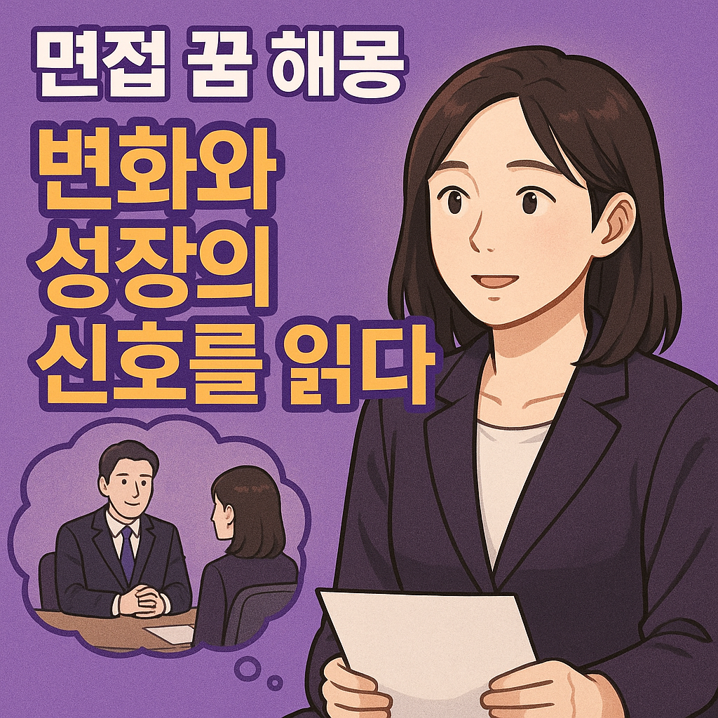 면접 꿈 해몽