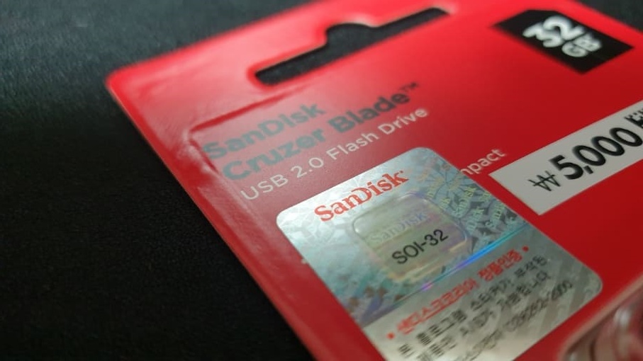 다이소 샌디스크 32G