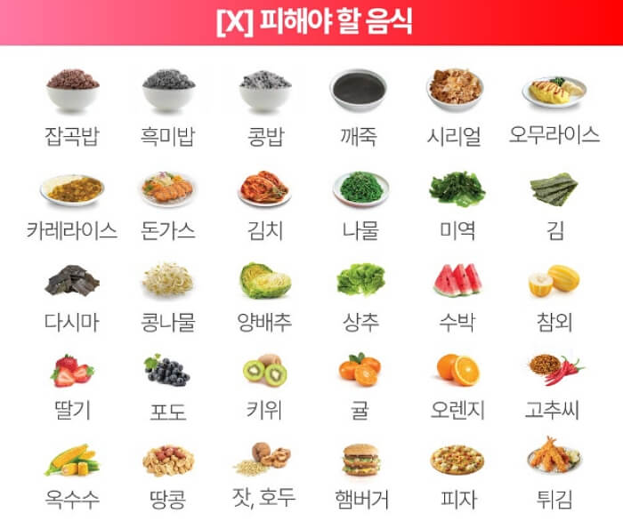 위내시경 금식 쉽게 하는 방법, 절대 피해야 하는 음식