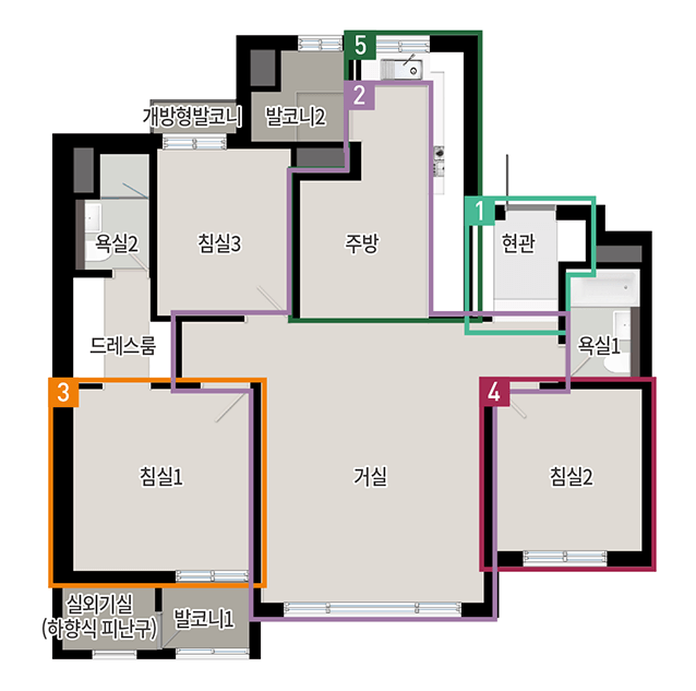 서울대벤처타운 푸르지오 84a형