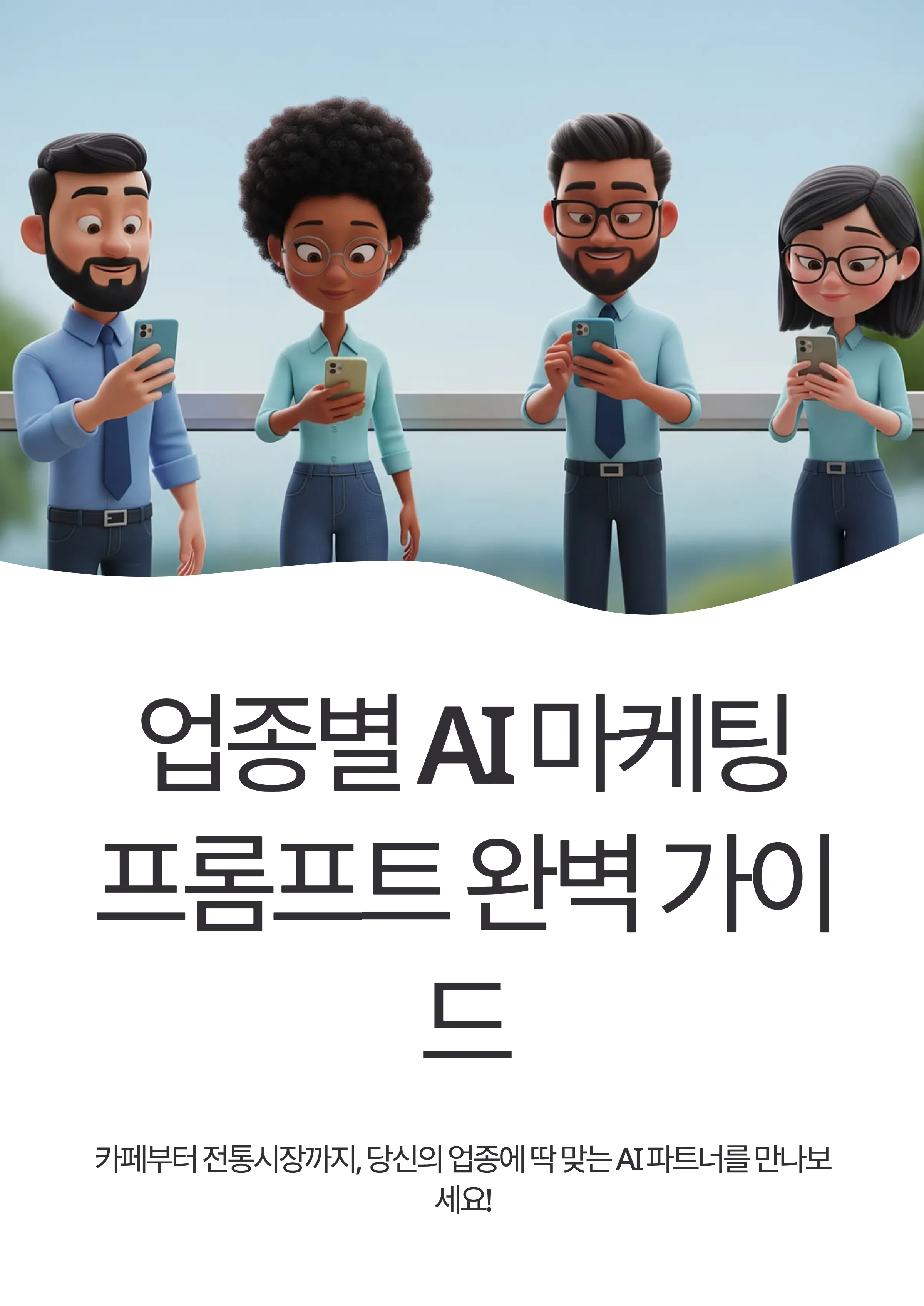업종별 맞춤 AI 마케팅 파트너 프롬프트