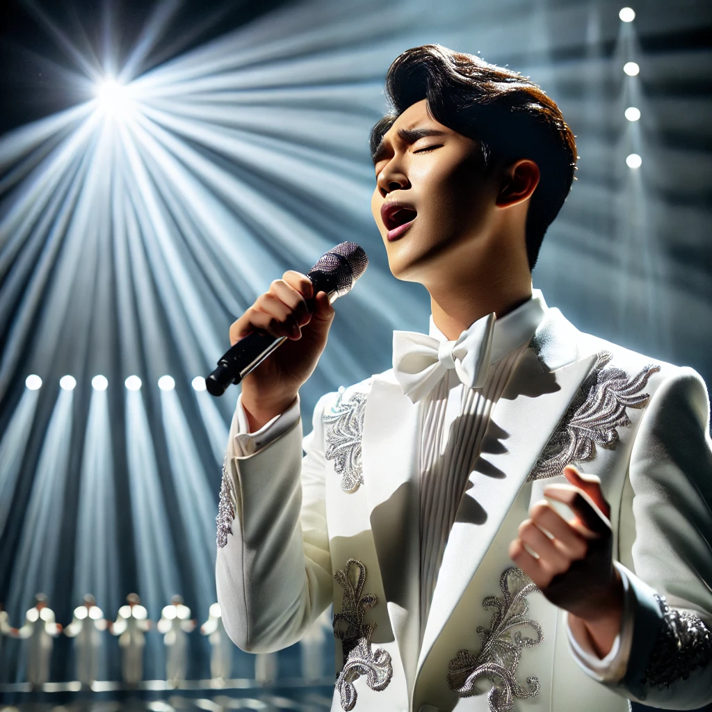 김용빈 가수 열창