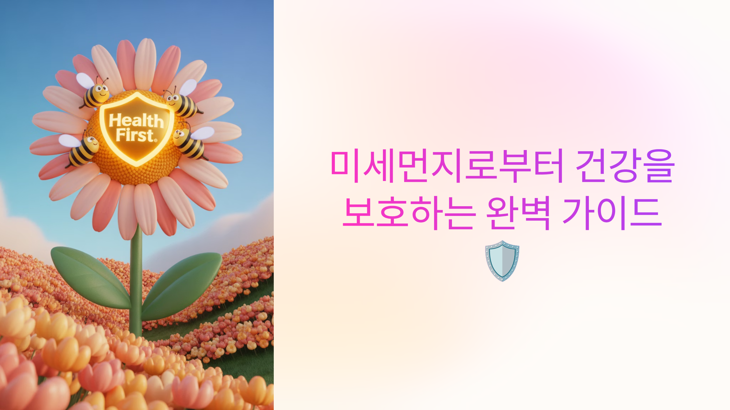 미세먼지로부터 건강을 보호하는 완벽 가이드