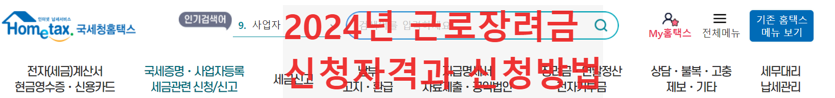 국세청-홈텍스